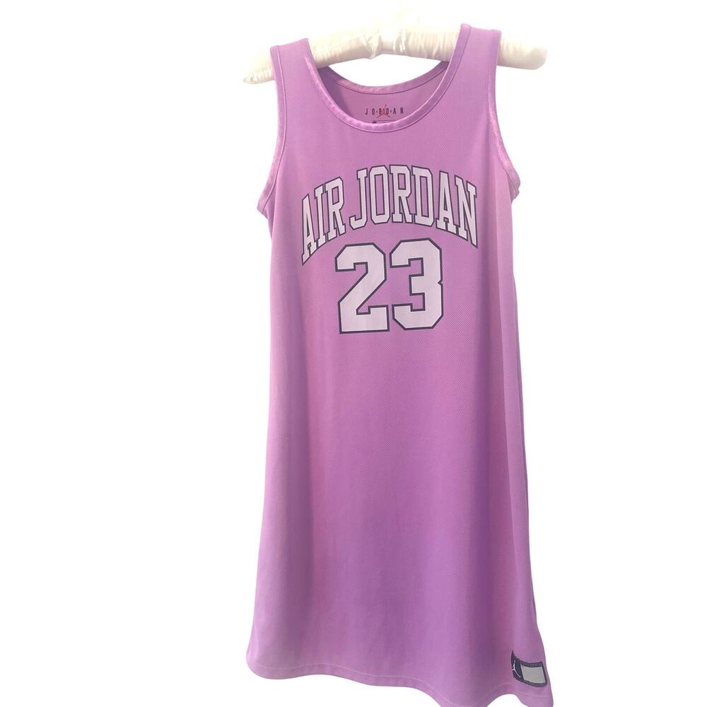 Jordan girl dress purple lightweight SzXL 13-15 youth NEW summer wear